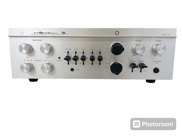 luxman-cl-36-tube-preamplifier-vintage-audio-tested-working-shipping