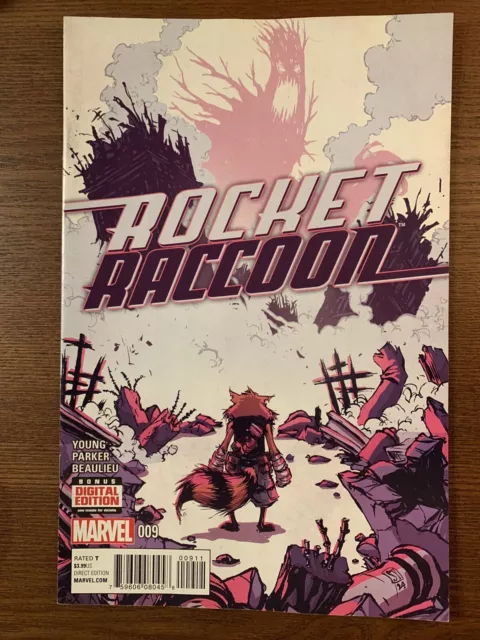 Rocket Raccoon #9 Marvel Comics 2015 Skottie Young Guardians Galaxy