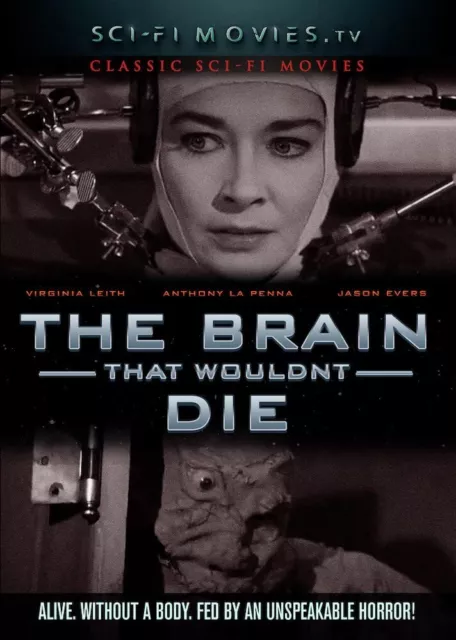 The Brain That Wouldn't Die (DVD) Anthony La Penna Jason Evers Virginia Leith