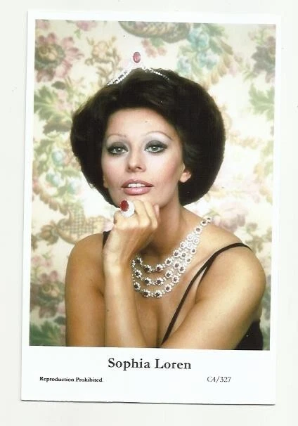 (Bx19) Sophia Loren Photo Card (C4/327) Filmstar  Pin Up Movie Star Glamour Girl