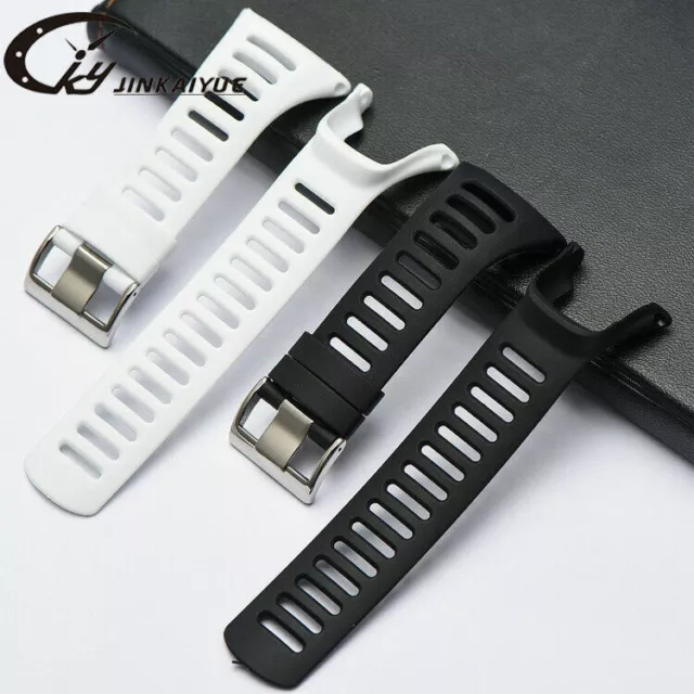 OEM Silicone Watch Band For SUUNTO Ambit3 PEAK/Ambit 2/1 Soft Black Rubber Strap