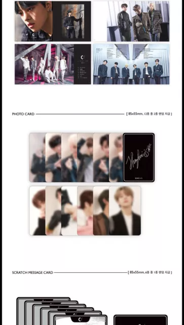 ONEUS [LUZ EE. UU.] 1er Mini Álbum CD + Libro de fotos + Tarjeta de fotos + Mensaje + Pegatina SELLADO 3