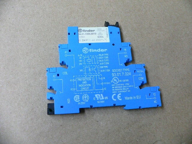 Finder 93.01.7.024 Terminal Block Relay