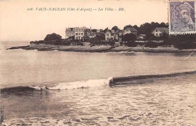 Braun n° 2081 CPA 17 VAUX SUR MER dite de Nauzan Plage 