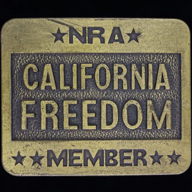 NRA Californie Pistolet Droits 2nd Amendment Gift Ouest Cow-Boy Vintage Ceinture