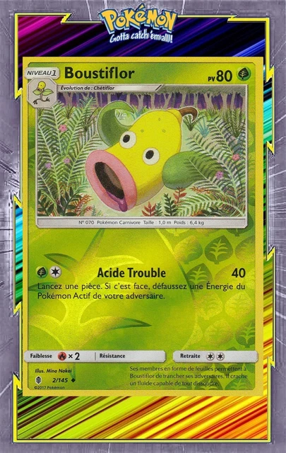 Boustiflor Reverse-SL2:Guardians Ascending-2/145 - Pokemon Card New French