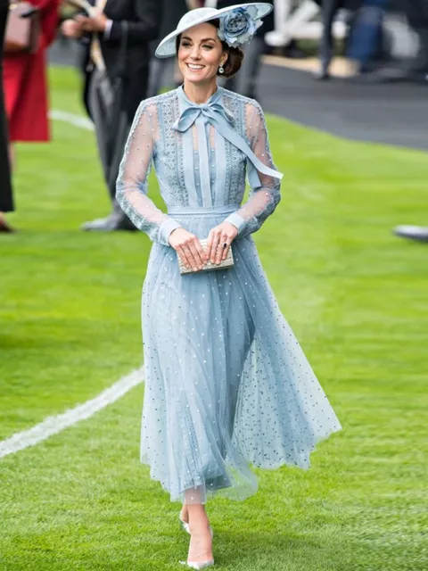 Prinzessin Kate Middleton Designer Vintage elegantes...