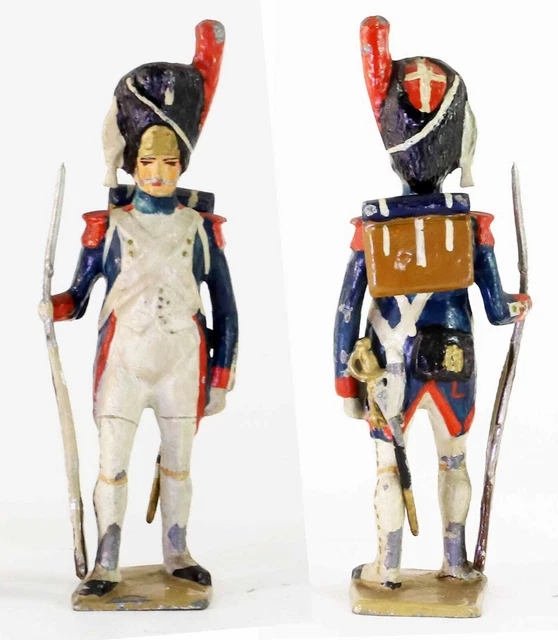 Figurine Ancienne VERTUNNI MARCEAU – Petit Soldat De Collection – Antique Toy Soldier