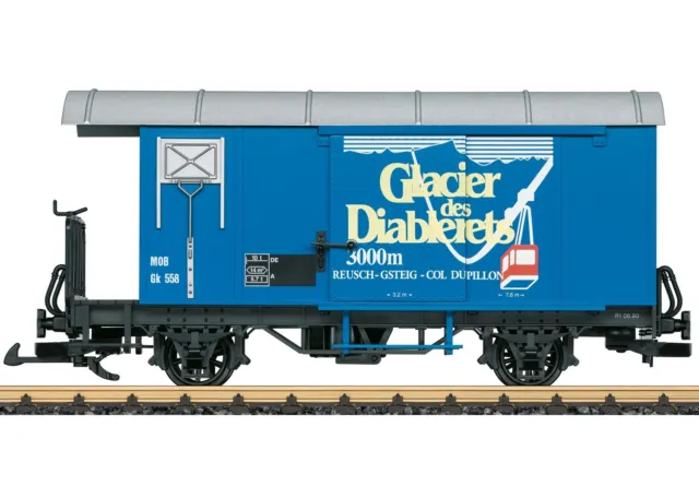 LGB 41284 MOB Güterwagen GLACIER, ab Ep. IV, Spur G, Neu&OVP