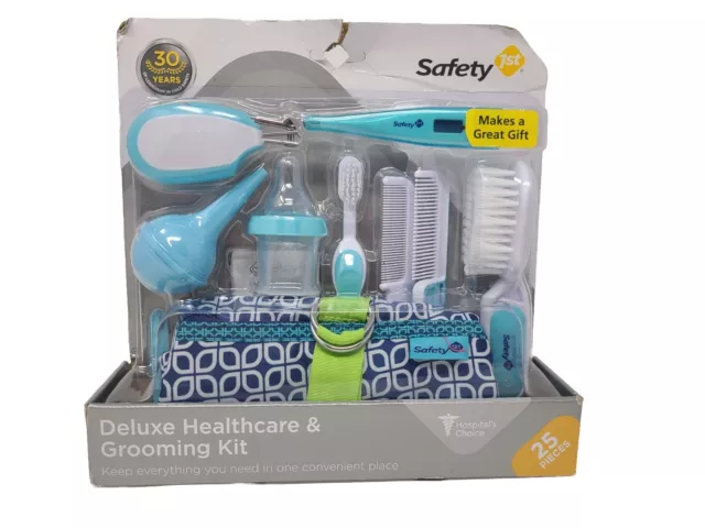 Safety 1st Deluxe Baby Healthcare & Grooming Kit  (25 Pieces)