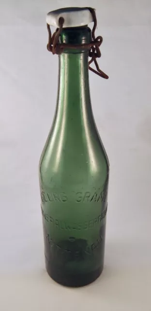 Alte Flasche, Bügelflasche, Rarität, Mineralwasserfabrik, Nittenau, Georg Gräml