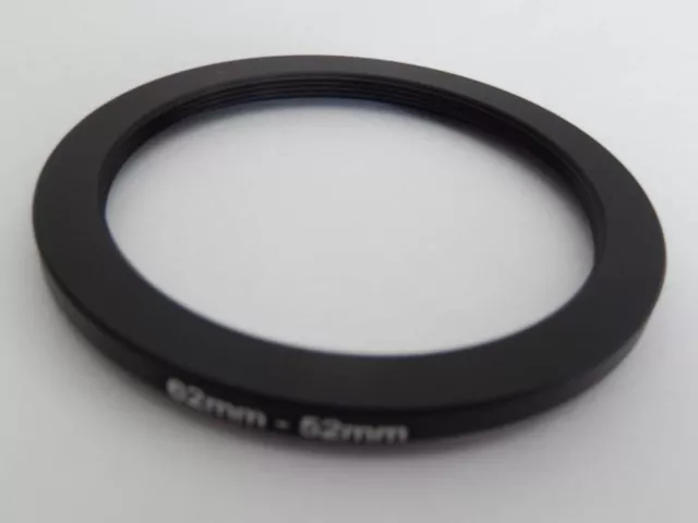 Step Down Adaptateur de filtre métal 62mm - 52mm  pour Nikon, Ricoh, Sigma