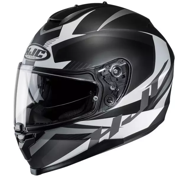 HJC Helm C70 Troky schwarz weiß matt Gr. XXL = 63/64 - SALE - UVP 179,90€