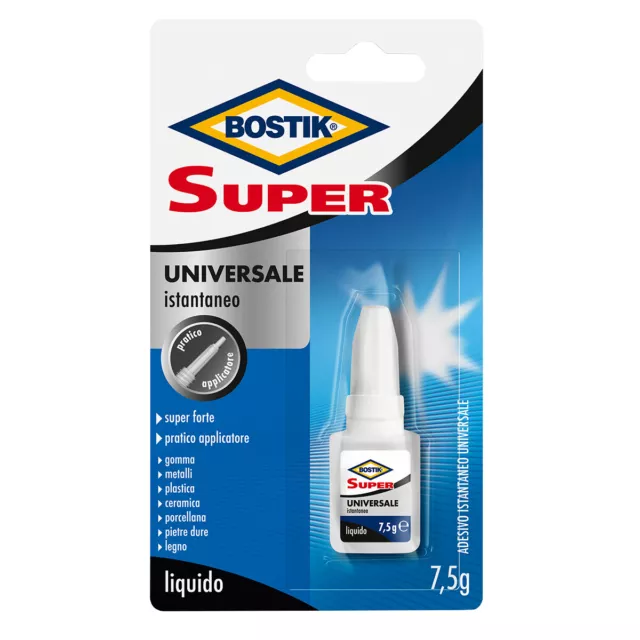 12 Pz Bostik Super Universale 7,5 G.