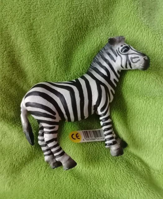 Schleich ZEBRA Adult Mare 1998 Retired Animal Figure 14148