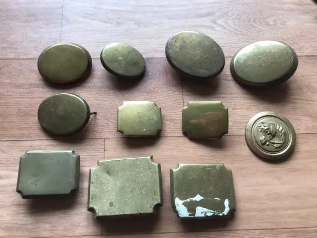 A Collection of Vintage/Antique Horse Brass Studs