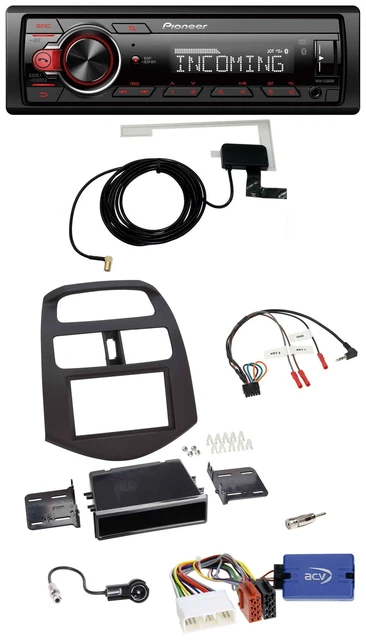 Phonocar 89966 Espositore autoradio 2 DIN in metallo