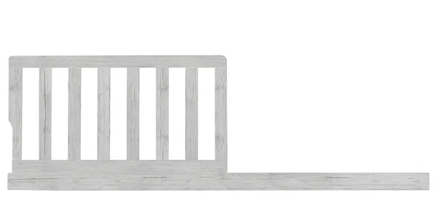 Evolur Julienne Toddler Rail, Antique 1 Count (Pack of 1), Grey Mist  Open Box