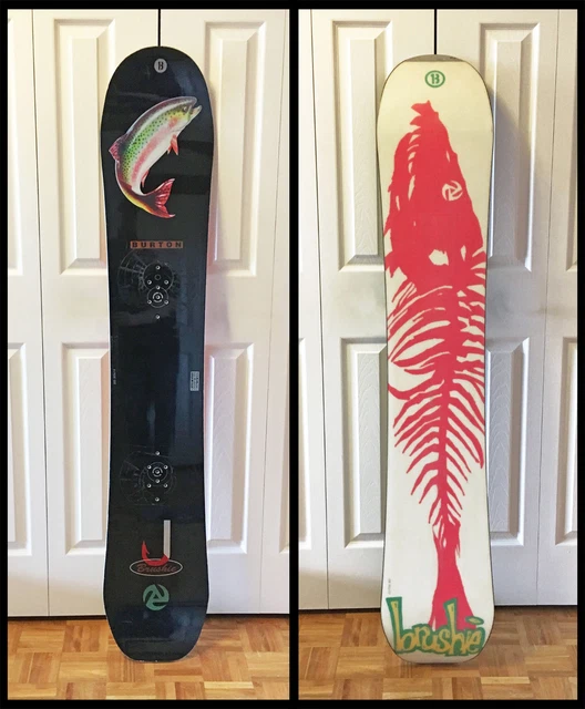 USED 1993 BURTON Snowboards Jeff Brushie pro model - VINTAGE