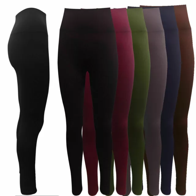 New Tummy Control Leggings High Waist Stretch Fitness Sports Gym Trousers Ladies