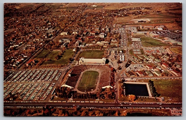 Aerial View University Utah Salt Lake City UT Postcard UNP VTG Dexter Unused