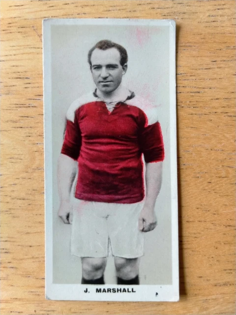 Jock Marshall Middlesbrough D. C. Thomson British Team Of Footballers 1923