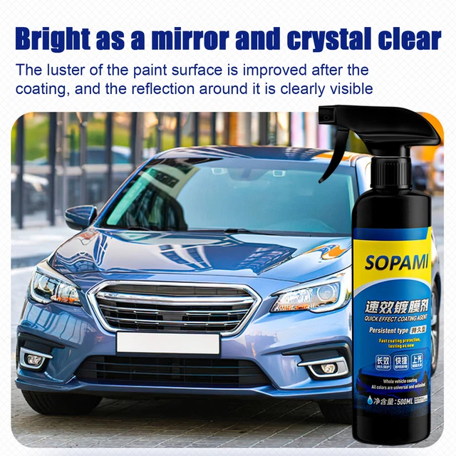 1 Set 500ml Car Plating Agent Restore Gloss Scratch Remover Automotive