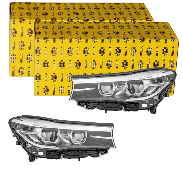 2x HELLA Fari LED Set Adatto A per BMW 7 SX + Dx