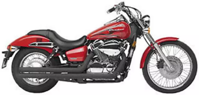 07-09 Honda Spirit 750 2 1/2' Road Burner Hard Krome Street Lites Exhaust Pipes
