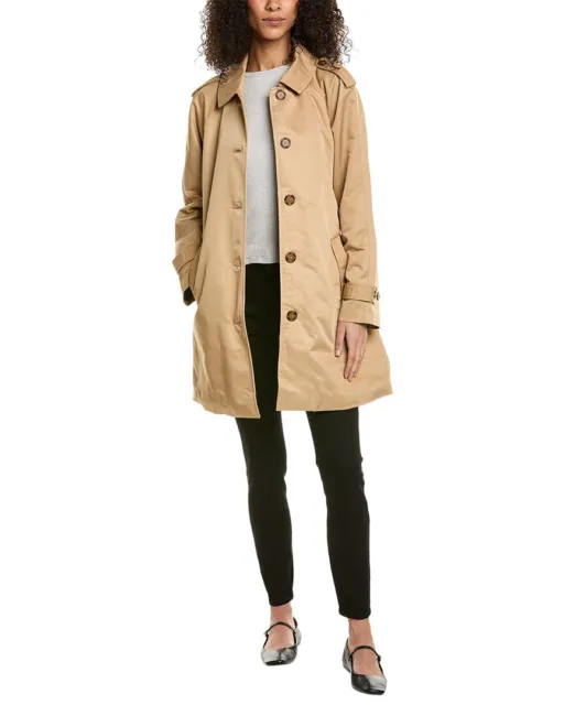 Ellen Tracy Medium Trench Coat Women's