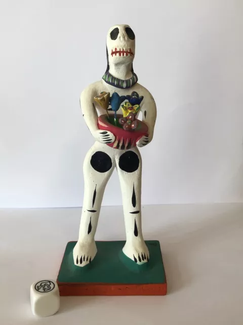 Mexican Day of the Dead figurine. In excellent condition.