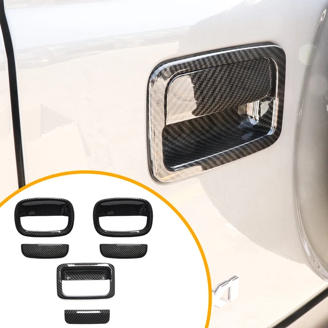 6PCS ABS Exterior Door Handle Bowl Cover Trim Accessories For Suzuki Jimny 2019+
