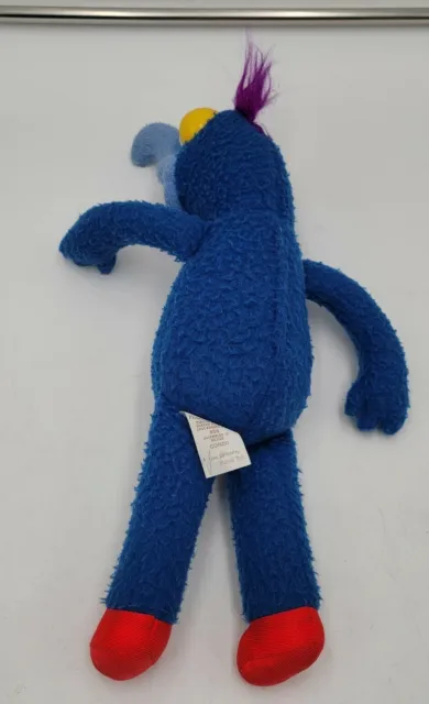 Rare 1981 Gonzo Jim Henson Muppets Blue Doll Vintage 9" Plush 4