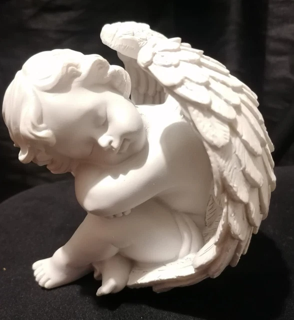 Cherub Engel Gartenornament Gedenkgrabschmuck