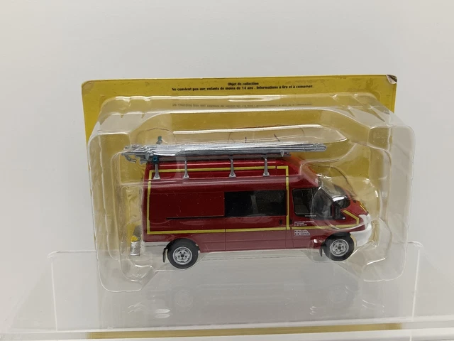 Modèle Réduit 1/43 Berliet FF 4x4 Sapeur-Pompier De Monaco - IXO/Hachette, État Très Bon