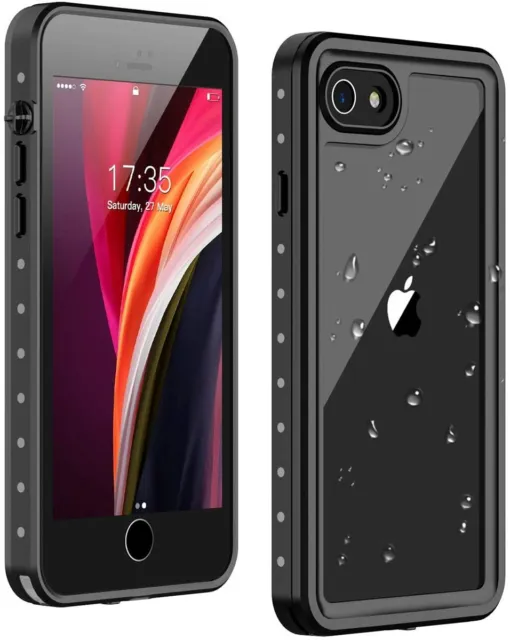 For iPhone 7 8 ,SE 2nd , SE 3rd (2022) IP68 Waterproof 360° Full Body Case Cover