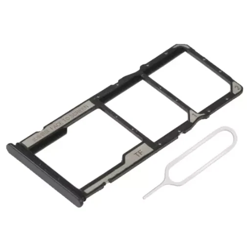 Tiroir Double SIM + Micro SD Pour Xiaomi Redmi Note 12 4G - Noir - Neuf Sous Emballage