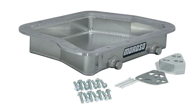 Moroso Transmission Pan 2-5/16 In Deep Magnetic Plug Torqueflite 727 P/N 42080