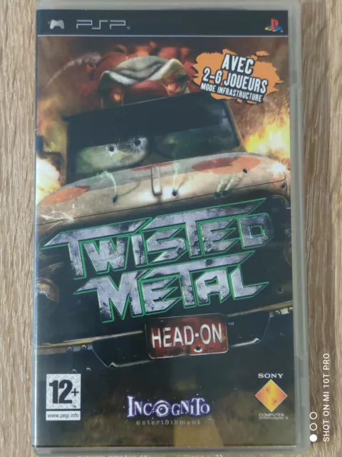 Twisted Metal Sony Playstation Psp 3000 Slim Lite