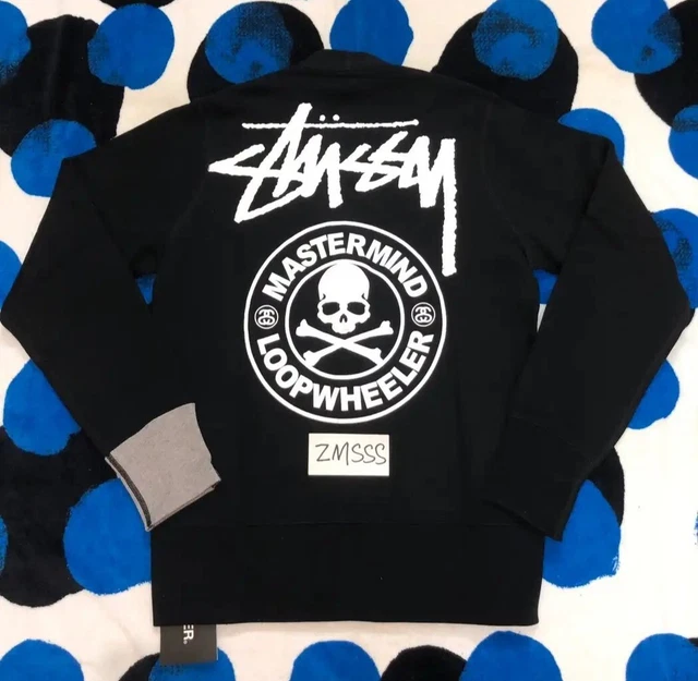 STUSSY x MASTERMIND JAPAN x LOOPWHEELER SKULL CARDIGAN SUPREME TEE HOODY S SMALL