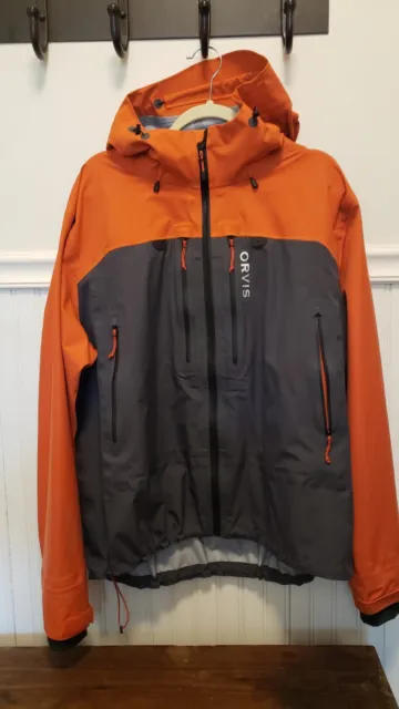 SAGE FLY FISHING Quest Ultralight Hooded Rain Suit / Wading Jacket - Size  Small $89.95 - PicClick