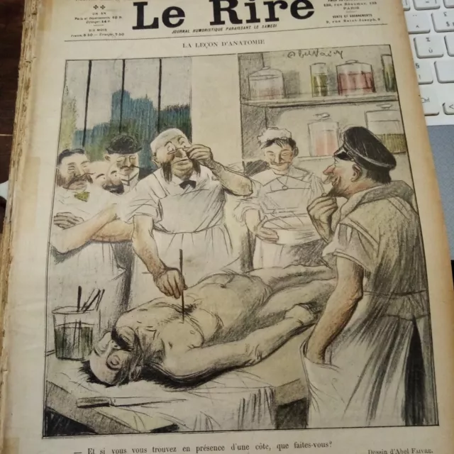 Le Rire n°142 21 oct 1905 abel faivre radiguet puck dépaquit delorme