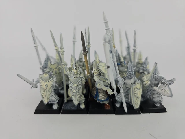 Warhammer High Elf Spearmen X 16. Fantasy, The Old World. Rare,  OOP