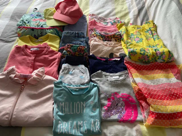Large Bundle Girls Summer Clothes Age 7-8 Years Ted Baker Gap M&S Jasper Conran