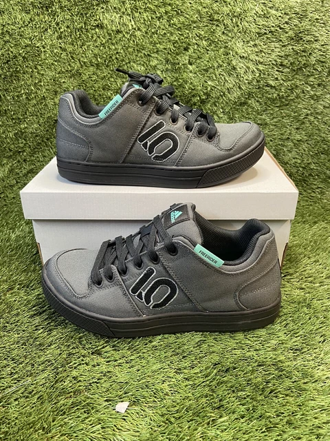 -Five Ten Freerider Primeblue Shoes MTB Solid Grey/ Grey Three/Acid Mint Uk-7.5