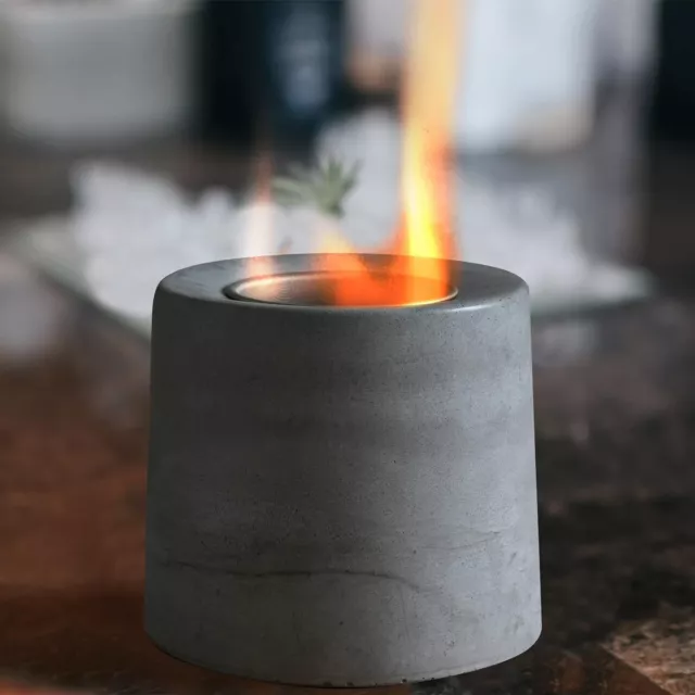 Flammtal Tabletop Fire Pit [3H Burning Time] - Table Top Firepit