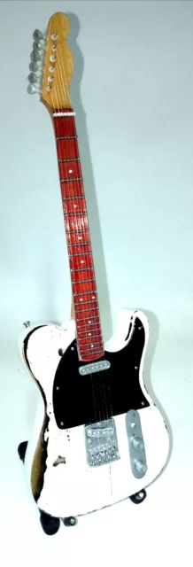 FENDER TELECASTER Status Quo Guitar IN Miniature - Mini Guitar Guitarra