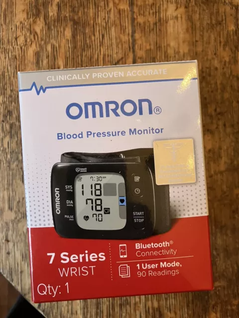 Omron 7 Series BP6350 Wrist Blood Pressure Monitor - New Sealed