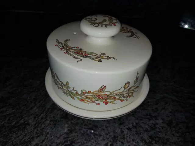 Vintage Taunton Vale Ceramic Cheese Dome Dish