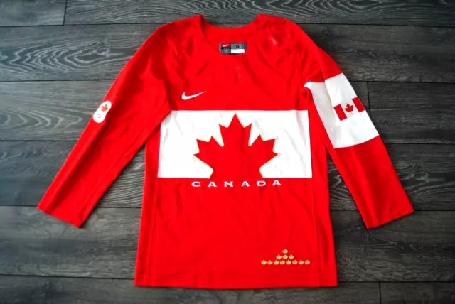 Nike Team Canada 2014 Sochi Winter Olympics 'No Name' Hockey Jersey Men Size S